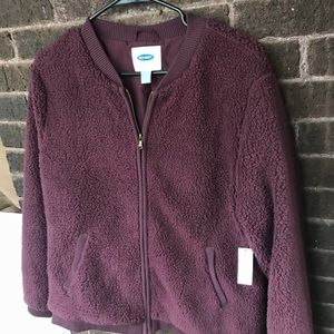 Old Navy Teddy Jacket Size L